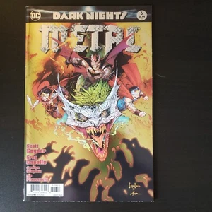 Dark Knights Metal #6 - 2018 Chrome Variant 1st Print (NM 9.2+) Snyder Capullo - Imagen 1 de 12
