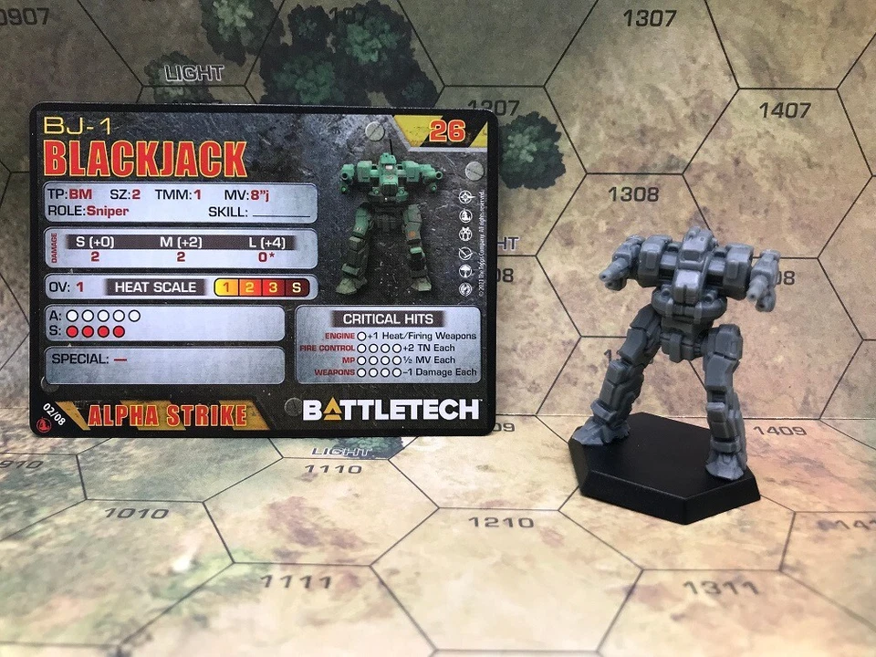 BattleTech 二十一点中号机甲(CGL 新雕塑) — 第 1/1 张图片