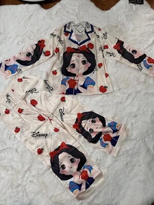 Snow White Princess Printed Silk Pajamas - Picture 1 of 9