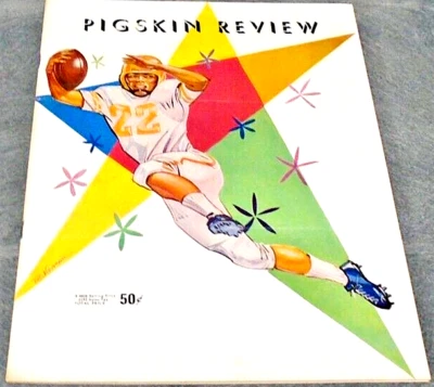 1958 USC (SOUTHERN CALIFORNIA) VS. NOTRE DAME IRISH NCAA FOOTBALL PROGRAM RARE - Image 1 of 4