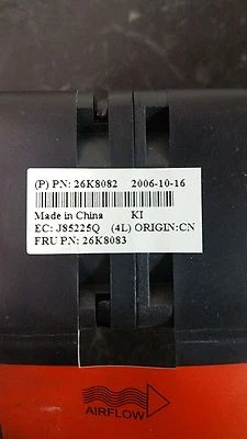 IBM X3550 Cooling Fan, PN: 26K8082 - Image 1 of 3
