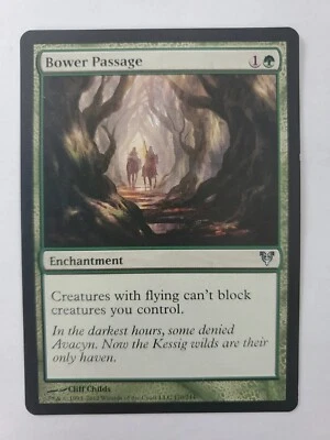 MTG Magic The Gathering Card Bower Passage Enchantment Green Avacyn Restored  - Image 1 of 2