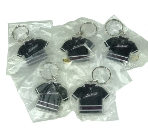 (Lot of 5) Anaheim Mighty Ducks SoCal Hockey Black Keychain NHL Collectibles Cover
