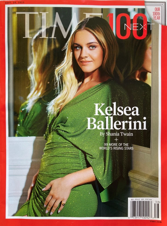 KELSEA BALLERINA September 2023 TIME Magazine / JALEN HURTS / NEW - Image 1 of 1