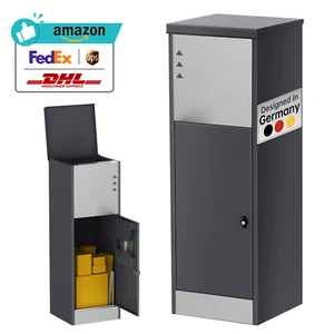 Korona Paketbox XL Postbox für Pakete Warensendungen & Briefe Edelstahl Ondis24 - Bild 1 von 7