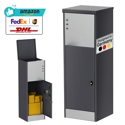 Korona Paketbox XL Postbox für Pakete Warensendungen & Briefe Edelstahl Ondis24 - Bild 1 von 4