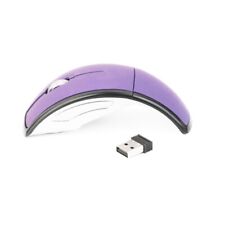 2.4ghz Mouse  Fili Pieghevole Pieghevole  Ottico Mouse USB Viola U9D18623