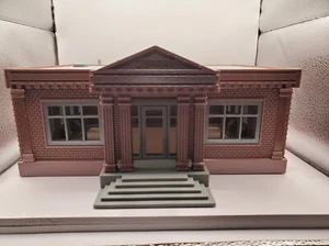 LIBRARY S SCALE BUILDING-DIORAMA - Picture 1 of 4