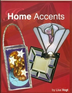 Home Accents Stained Glass Pattern Book by Lisa Vogt - Picture 1 of 4