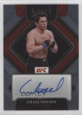 2022 Panini Select UFC Signatures Chael Sonnen #SG-CSN Auto