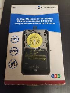 Intermatic T101R 120-Volt SPST 24 Hour Mechanical Time Switch & Outdoor