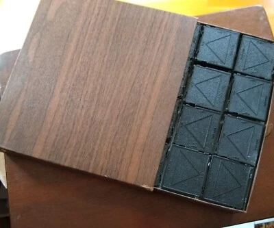 Vintage Bell & Howell 35mm Slide Projector Cube Library Tray – 16 Cubes - Image 1 of 3