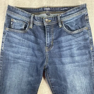 Chaps Jeans Mens 32x30 Blue Denim Relaxed Straight Casual Cotton Blend - Picture 1 of 13