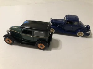 National Motor Museum Mint 1930 Chevy Coach,1933 Chevy 2Passenger 5 Window Coupe - Picture 1 of 11