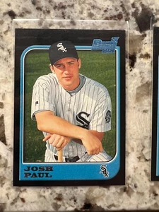 Tarjeta de novato Bowman 1997 primera chicago White Sox Josh Paul #97 - Imagen 1 de 1