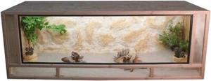 OSB Terrarium - Front aus massiven Fichtenhholzrahmen - 80x50x80cm - Bild 1 von 1