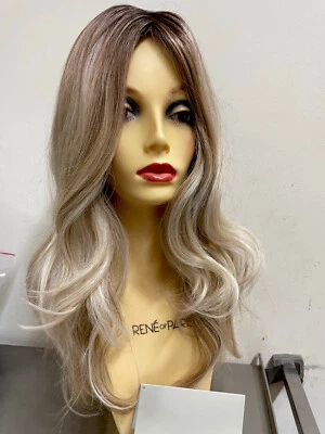 ЗАЯВЛЕНИЕ стиль парик-Raquel Welch 12/22SS капучино TM 100% вручную Cap-LaceFt-HF - Изображение 1 из 4