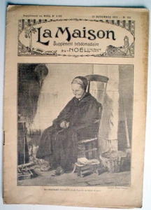 REVUE LA MAISON DU 23 NOVEMBRE1922, No.152, SUPPLÉMENT AU NOEL No.1431 - Bild 1 von 4