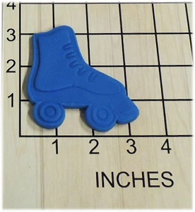 Roller Skate Fondant Cookie Cutter and Stamp #1384 - Picture 1 of 2
