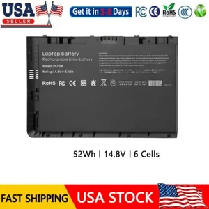 Battery BT04XL For HP EliteBook Folio 9470M 9480M HSTNN-DB3Z 682962-001 Notebook - Picture 1 of 8