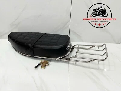 1980 - 1983 Honda C70 Seat & Cargo Rack, Latch & Luggage Cub Passport 70 Saddle. - Image 1 of 4