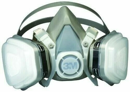 3M 07192 Organic Vapor Dual Cartridge Respirator Assembly Size Medium - Image 1 of 1