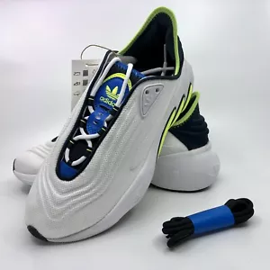 Adidas Originals Adifom SLTN Scarpe Uomo, Bianco, Blu, Verde. Taglia 7,5 nuova - Foto 1 di 7