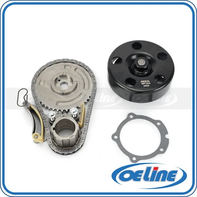  Kit de cadena de distribución bomba de agua para 07-09 Buick LaCrosse Chevrolet Impala 5,3 L Foto 1 de 4