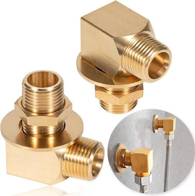 Комплект для установки настенного крана B-0230-K для T&S B-0230 стиль 1/2 дюйма NPT (2 шт.) - Изображение 1 из 4