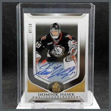 2020-21 SP Signature Legends Dominik Hasek Sabres HOF AUTO SP 7/10 #CCZ