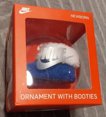 Новый с Ярлыками младенца Nike украшение с ботинок внутри sz новорожденного 0-6 месяцев синий -3811 - Изображение 1 из 4