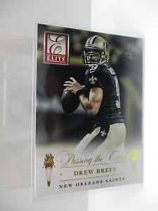 2015 Donruss Elite Inserts Passing the Torch Drew Brees/Garrett Grayson SAINTS - Picture 1 of 2