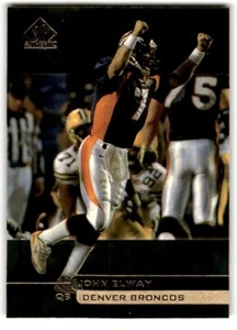 1998 SP Authentic John Elway #66 Denver Broncos - Picture 1 of 2
