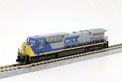 Kato 176-7043 N Scale CSX Transportation GE AC4400CW Diesel Locomotive #77 NIB - Image 1 of 4
