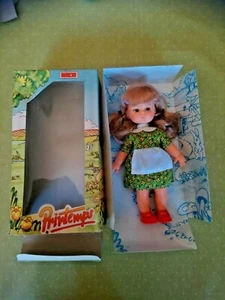 Petite poupée 17 cm vintage printemps Ajena - Picture 1 of 4