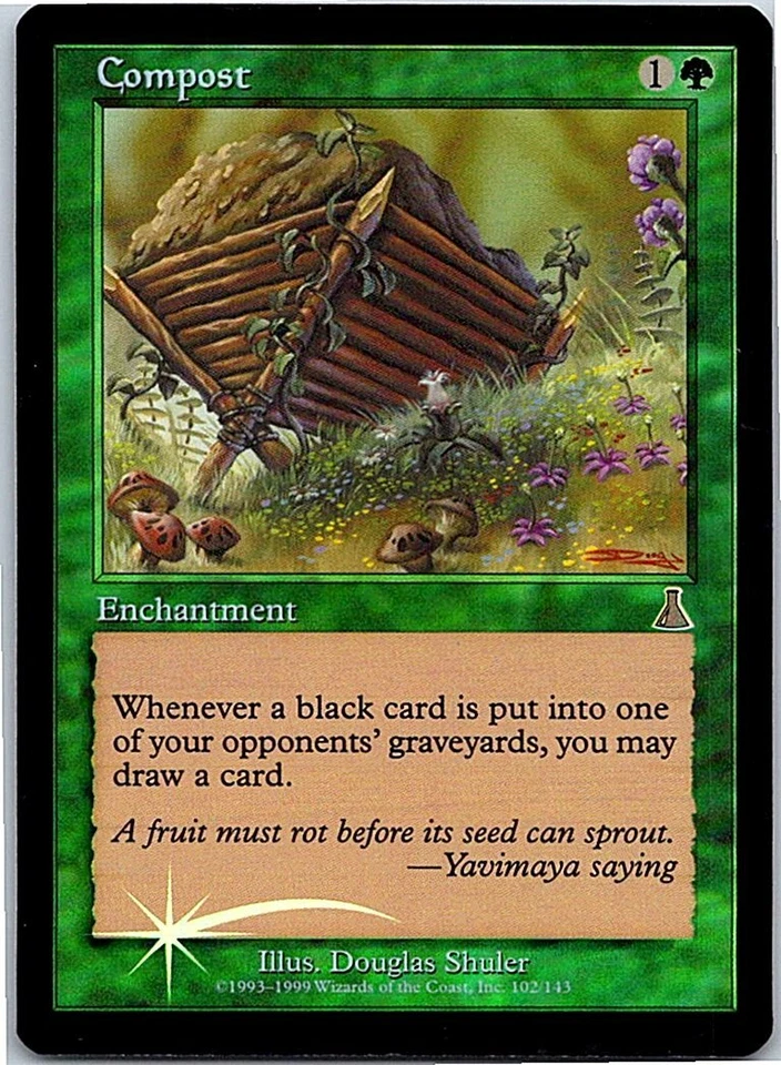 Compost FOIL English x1 Urza's Destiny mtg SP - Image 1 of 1