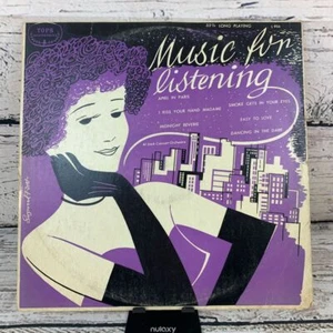 Albert Sack Orchestra – Music For Listening [LP 1955? Vinyl Record] Al Sack - Picture 1 of 6