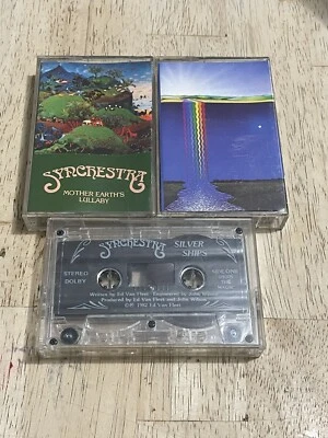 Lot of 3 Synchestra Cassette Tapes (Mother Earth, Daydream, Silver) Ed Van Fleet Foto 1 de 4