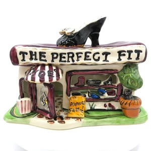 Blue Sky Clayworks 2003 The Perfect Fit Shoe Store Candle House Heather Goldminc - Bild 1 von 13