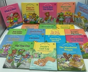 Jim Henson's Muppets Values To Grow On "A Book About" Series - Lot of 19 - 1992 - Picture 1 of 15
