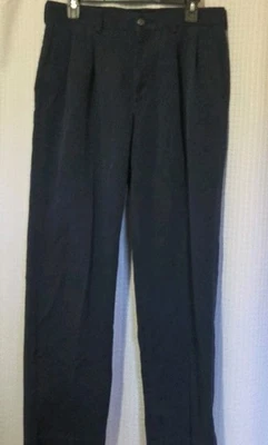 Pantalones de hombre Croft & Barrow 32x30 negros informales de negocios de algodón Foto 1 de 4