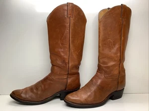 BOTAS VAQUERAS JUSTIN HOMBRE ALTAS MARRÓN TALLA 10.5 D - Imagen 1 de 9