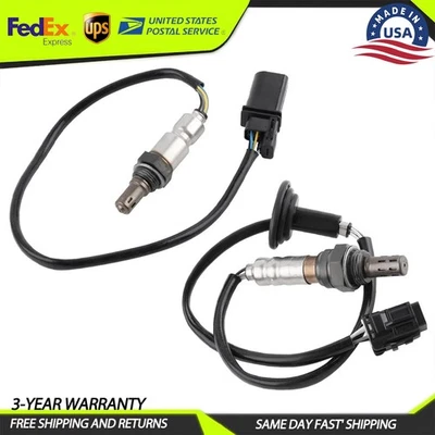 2PCS Oxygen O2 Sensor Up+Downstream For 2011-2016 Kia Sportage SX LX EX 2.0L L4 Foto 1 de 4