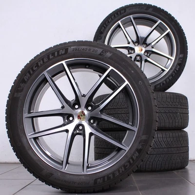 20 Zoll original Porsche Macan II III Turbo GTS Felgen Winterreifen Winterräder - Bild 1 von 4