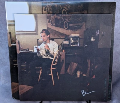 Logic College Park LP GREEN BLACK SPLATTER * SIGNED INSERT * Vinyl Limited /2000 - Image 1 of 4