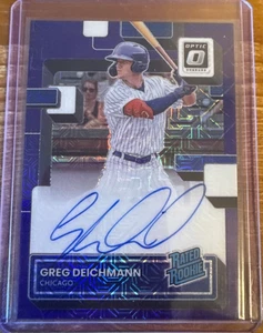 2022 Donruss Optic Rated Rookies Signatures Viola Mojo #15 Greg Deichmann 56/88 - Foto 1 di 2
