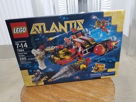 LEGO 7984 Deep Sea Raider MINIFIGURES Atlantis Dr Brains Hammerhead USA SEALED