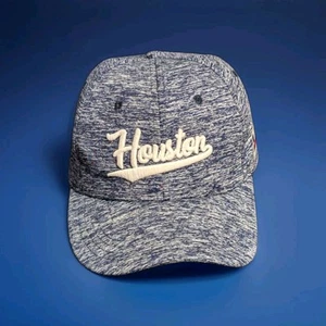 Elidan Houston Heathered Blue Hat Adjustable, One Size Fits Most 100% Poly - Picture 1 of 4