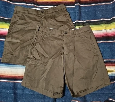 2x UPS Brown WEARGUARD Uniform Shorts Sz 30 N Vintage  - Image 1 of 3