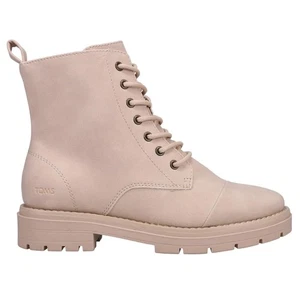 TOMS Alaya, Stivali alla Moda Donna, Nubuck Sintetico Sahara, 42 EU-42 EU - Foto 1 di 5